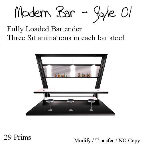 Modern Bar - Style 01 [BOXED]