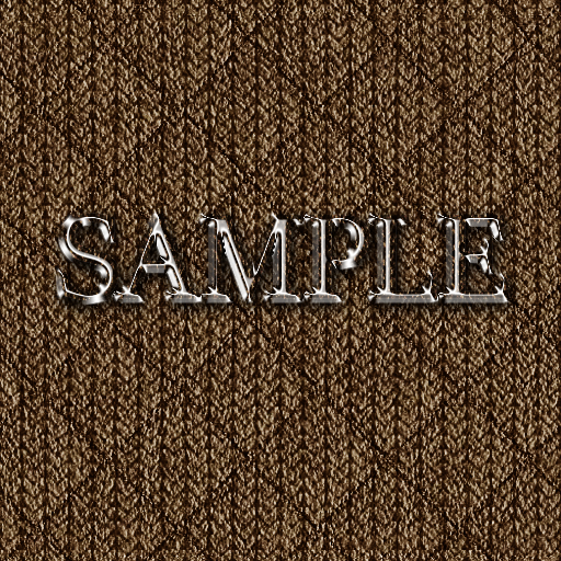 Zoy Texture [ Diamond Knitting 04 ] Seamless - Brown