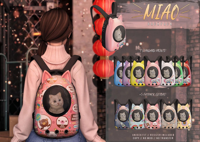 .:nuance:. // Miao Backpack (Red) (wear me)