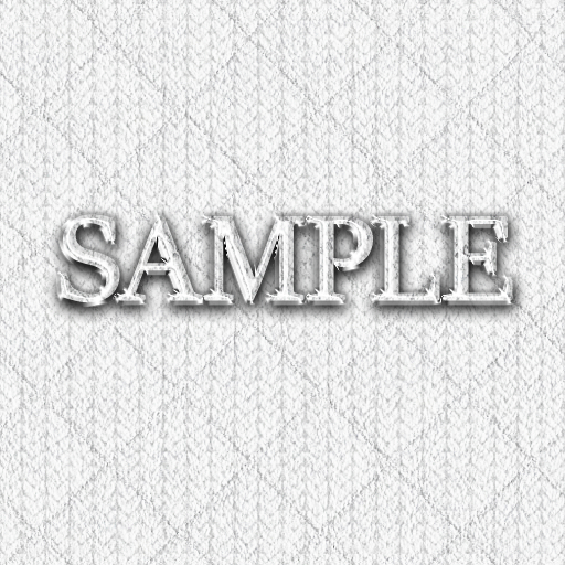 Zoy Texture [ Diamond Knitting 04 ] Seamless - White