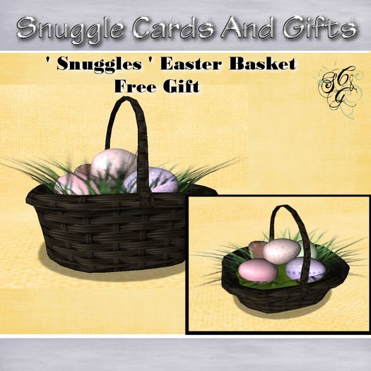 Snuggle Easter Basket Free gift
