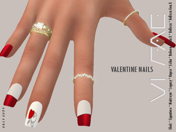 VI. Fae nails Valentine 1