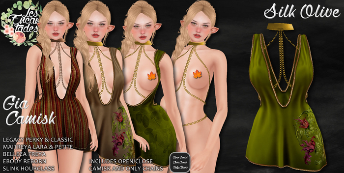 *LE* Gia Silk Olive