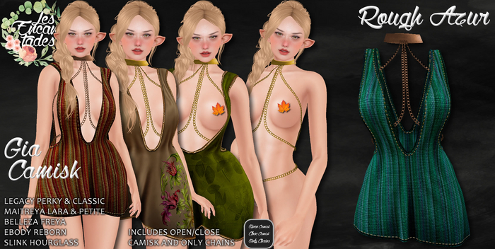 *LE* Gia Rough Azur