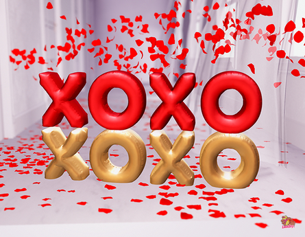 Second Life Marketplace - lmndrp. - xoxo decor balloon - FATPACK