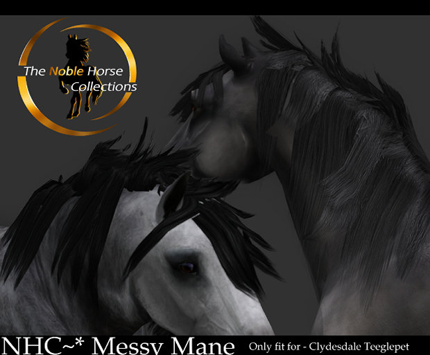 Teeglepet NHC~* Clydesdale Messy Mane (boxed,REZ)