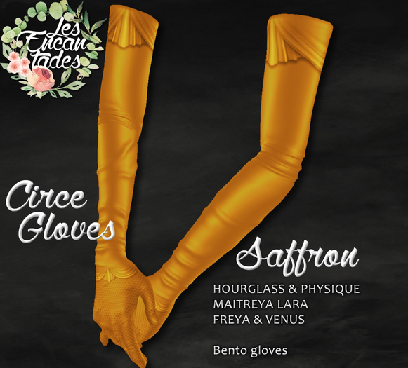 *LE* Circe Gloves Saffron