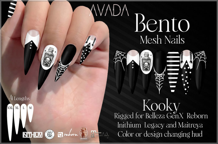 Avada Bento Nails (S) - Kooky