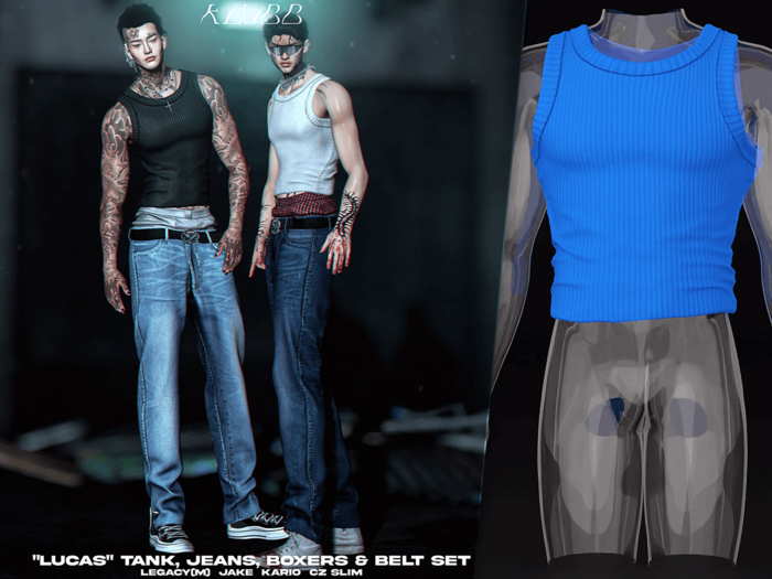 #Klubb "Lucas" Tank [Pretty Poison]