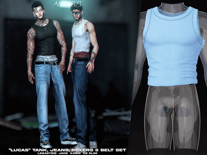 #Klubb "Lucas" Tank [Crystal Meth]