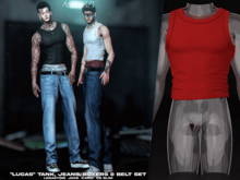 #Klubb "Lucas" Tank [Cherry]