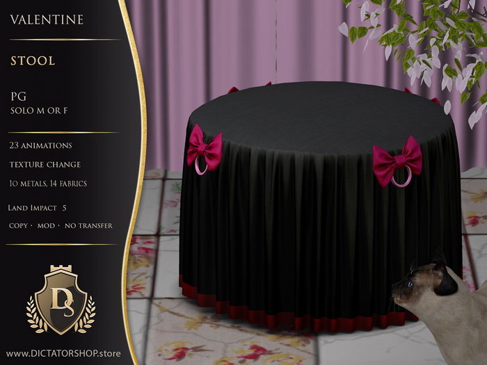 [Ds] Valentine - Stool SS PG