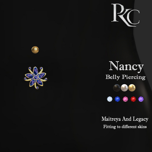 *PKC* Nancy Belly Piercing