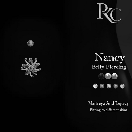 *PKC* Nancy Belly Piercing DEMO