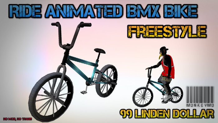 Ride Animated BMX Bike