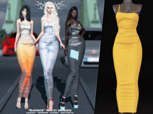 #Klubb "Banks" Maxi Dress [Dandelion]