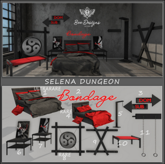 04 Bee Designs Selena Dungeon RARE