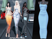 #Klubb "Banks" Maxi Dress [Crystal Meth]