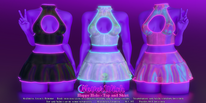 *NeverWish* Happy Holo Set - Fatpack