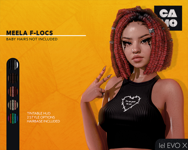 CAMO - Meela F-Locs - FATPACK