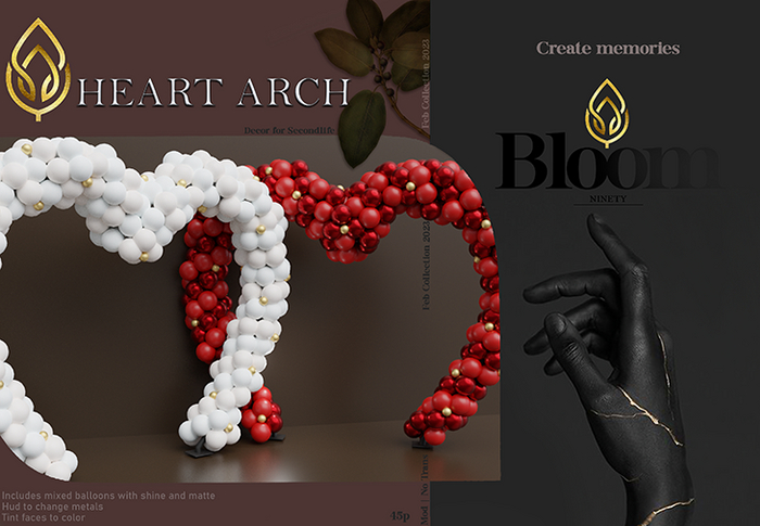 BloomNinety. Heart Arch