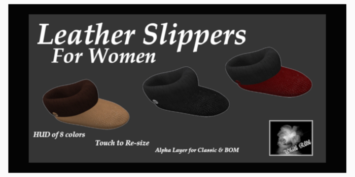 Leather Slippers -Female 