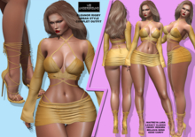 **ELEANOR RIGBY YELLOW COMPLET OUTFIT**
