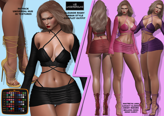 **ELEANOR RIGBY FATPACK COMPLET OUTFIT**