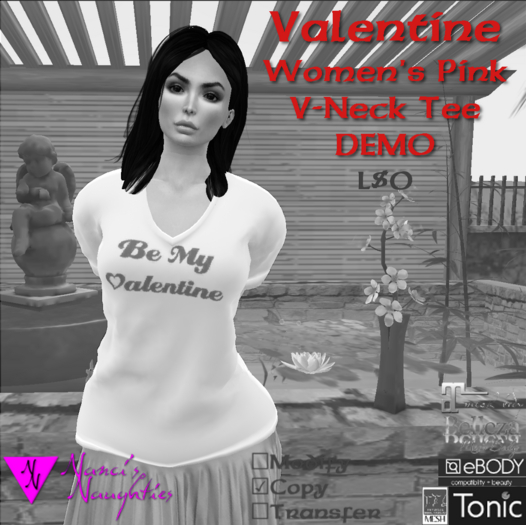 NN Valentine Women's V-Neck DEMO