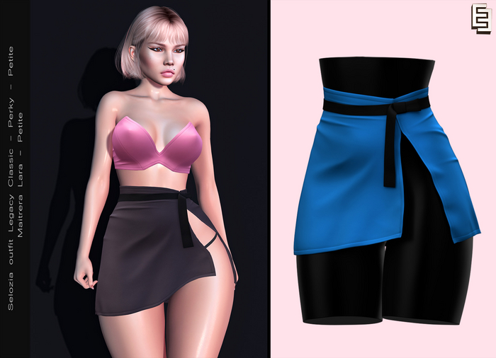 Elven Elder Selozia skirt blue