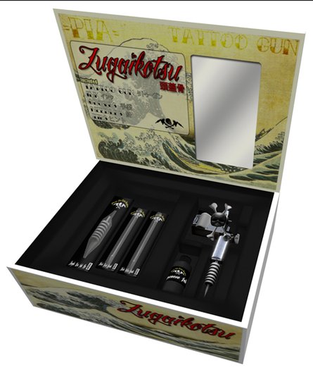 ::PIA:: Zugaikotsu Tattoo Gun Box, Silver
