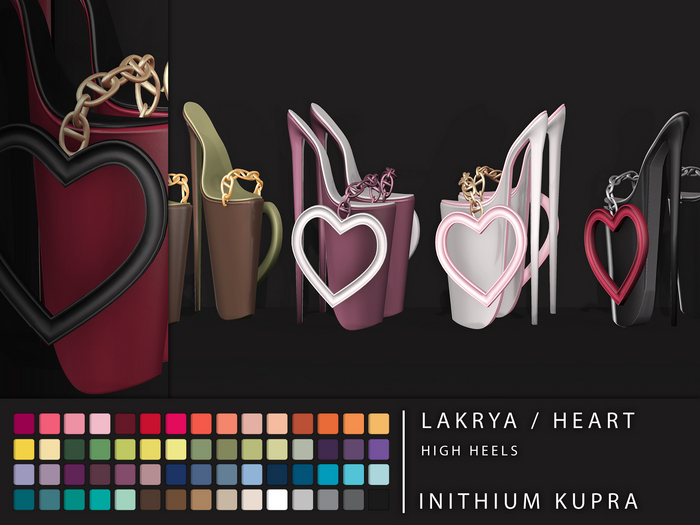 Lakrya - Heart - Heels - Inithium Kupra