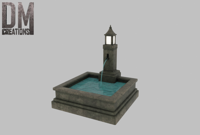 Fountain V01 Full Perm Mesh