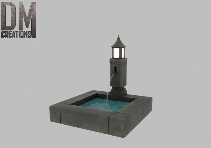 Fountain V02 Full Perm Mesh