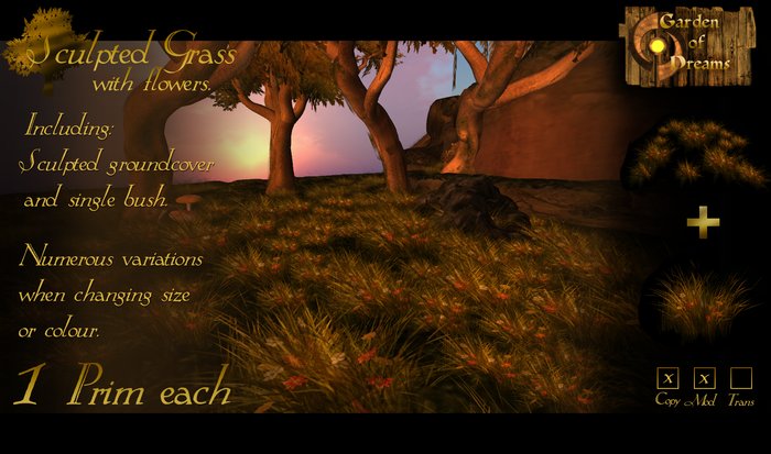 ~*GOD*~ Grass with Flowers