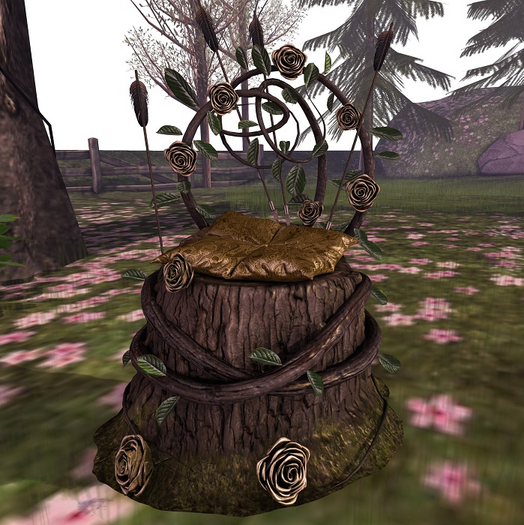 [NC] - Forest Pouf - Roses Gold