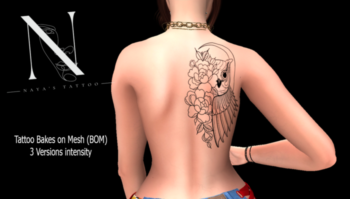 ---NAYA' S TATTOO---CORUJA