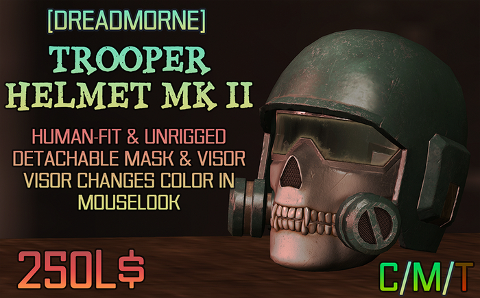 [Dreadmorne] // Trooper Helmet MK II