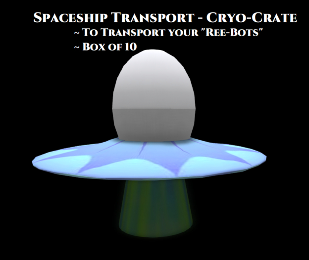 Spaceship Transport (Empty)- 10 Pack