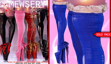 #MEWSERY Candyxo Boots {#7 Leather.Blue}