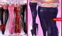 #MEWSERY Candyxo Boots {#8 Leather.Navy}