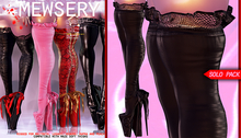 #MEWSERY Candyxo Boots {#11 Silk.Noir}