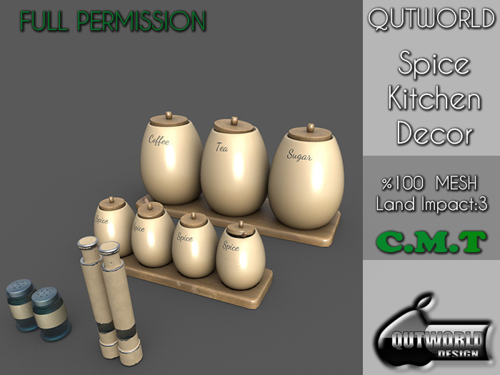 .::QUTWORLD Spice Kitchen Decor::.FP