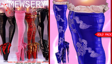 #MEWSERY Candyxo Boots {#26 Dragon.Blue}
