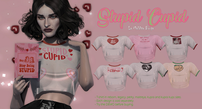:LMB: Stupid Cupid Tees