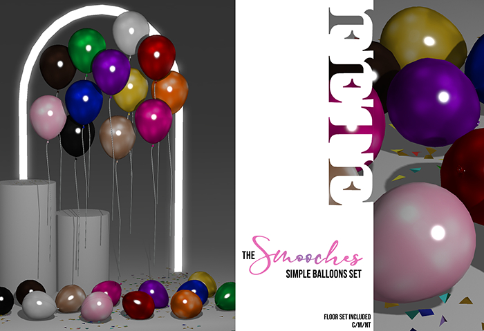 FETE- Smooches Simple Balloons Set