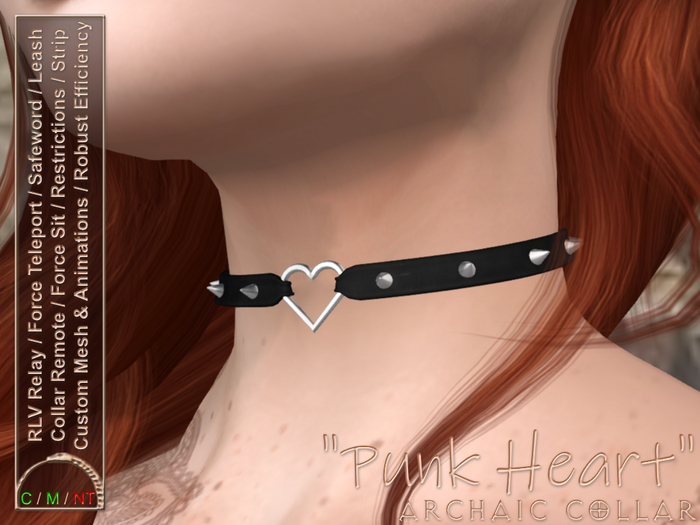 [Arch] Punk Heart Collar
