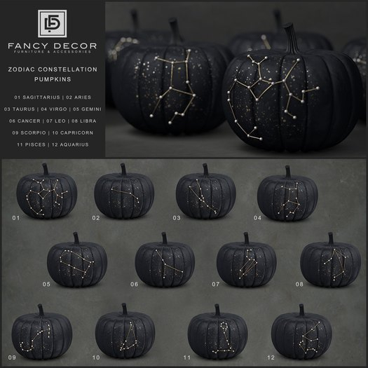 03 Fancy Decor: Taurus Pumpkin