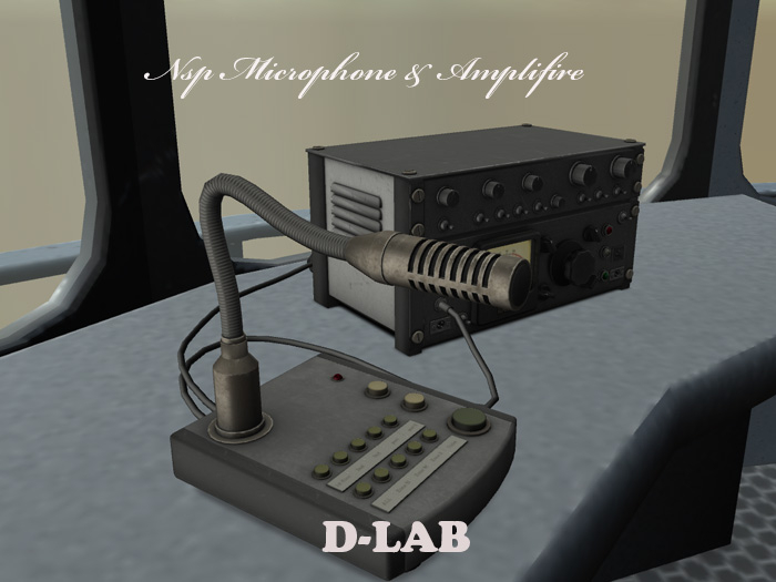 D-LAB Nsp Microphone & Amplifire
