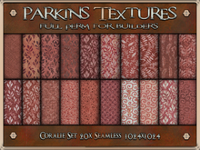 Parkins Textures - Coralie Set - 20x Full Perm Seamless 1024x1024 - Fabric, Material, Texture, Cloth, Coral, Floral